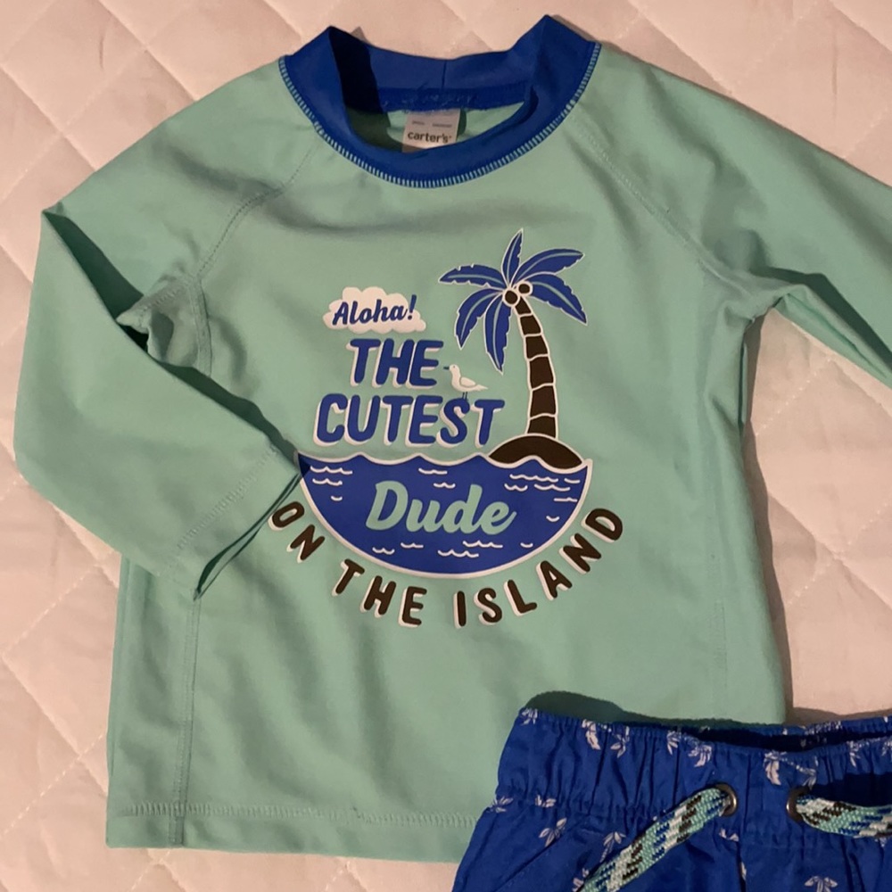 🌵Carter’s Swim Set - Picture 2 of 3